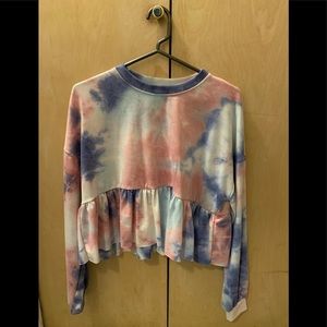 Multi Tie Dye Top